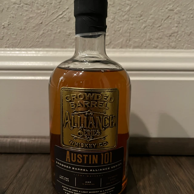 Crowded Barrel Alliance Series Austin 101 (Light Whiskey)