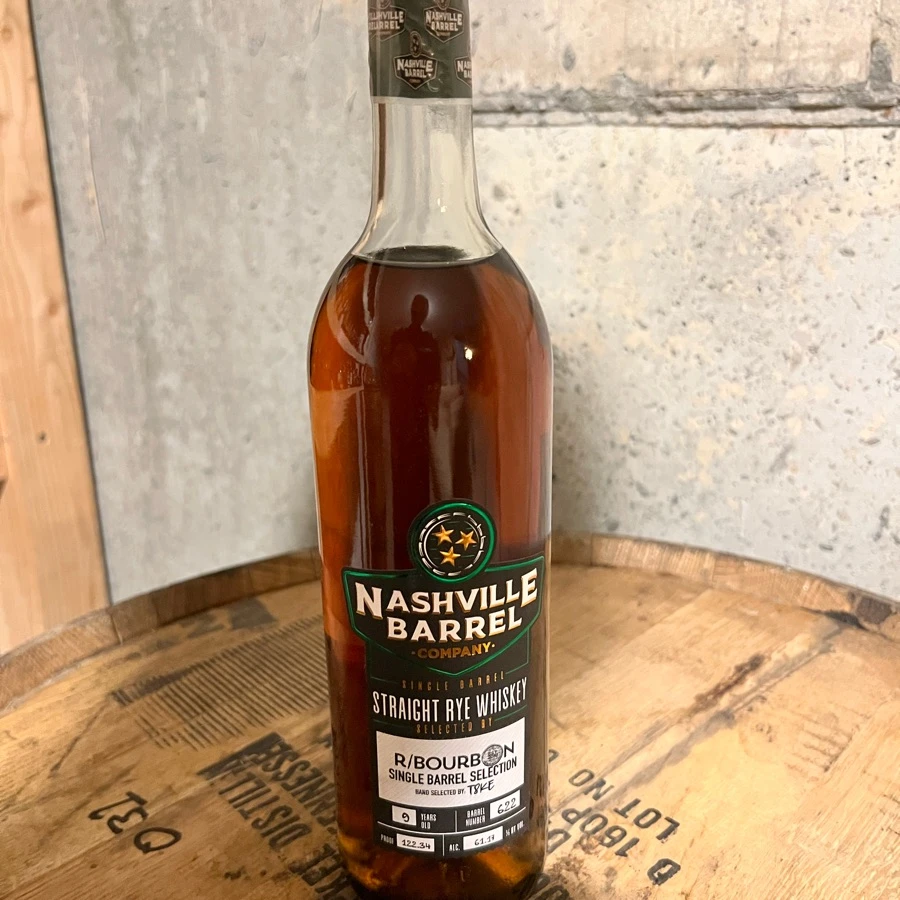 Nashville Barrel Single Barrel Straight Rye - Barrel 622 (r/bourbon)