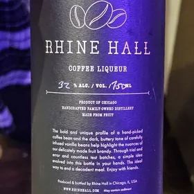 Rhine Hill Coffee Liqueur