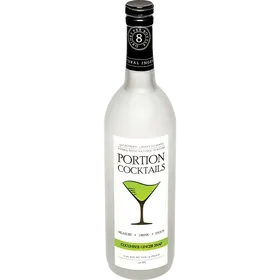 Portion Cocktails Cucumber Ginger Snap