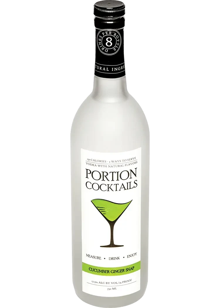 Portion Cocktails Cucumber Ginger Snap