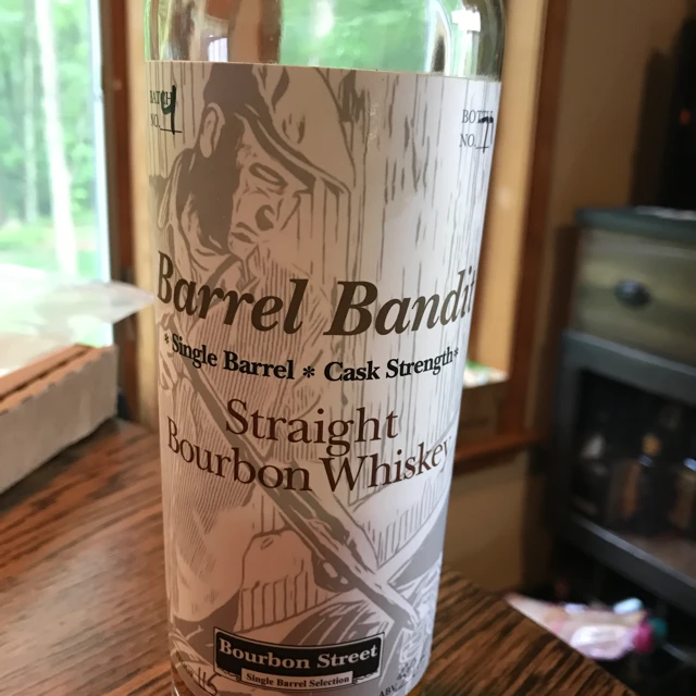 Barrel Bandit Single Barrel-Cask Stregth-Bourbon Street SP