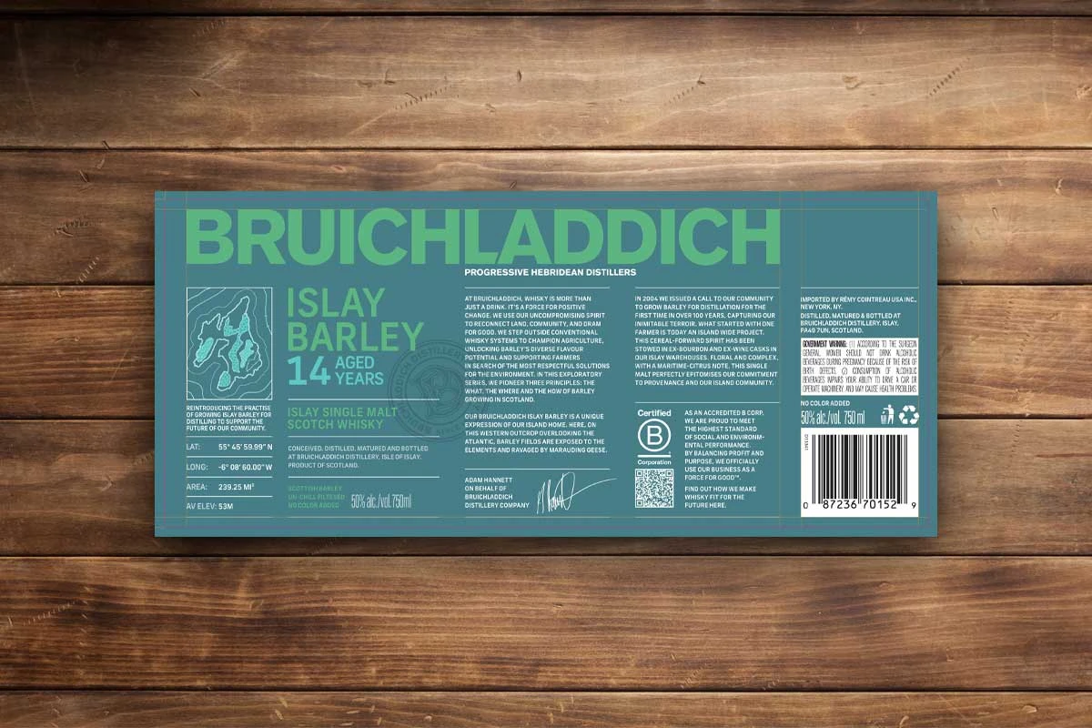 Bruichladdich 14 Year Islay Barley