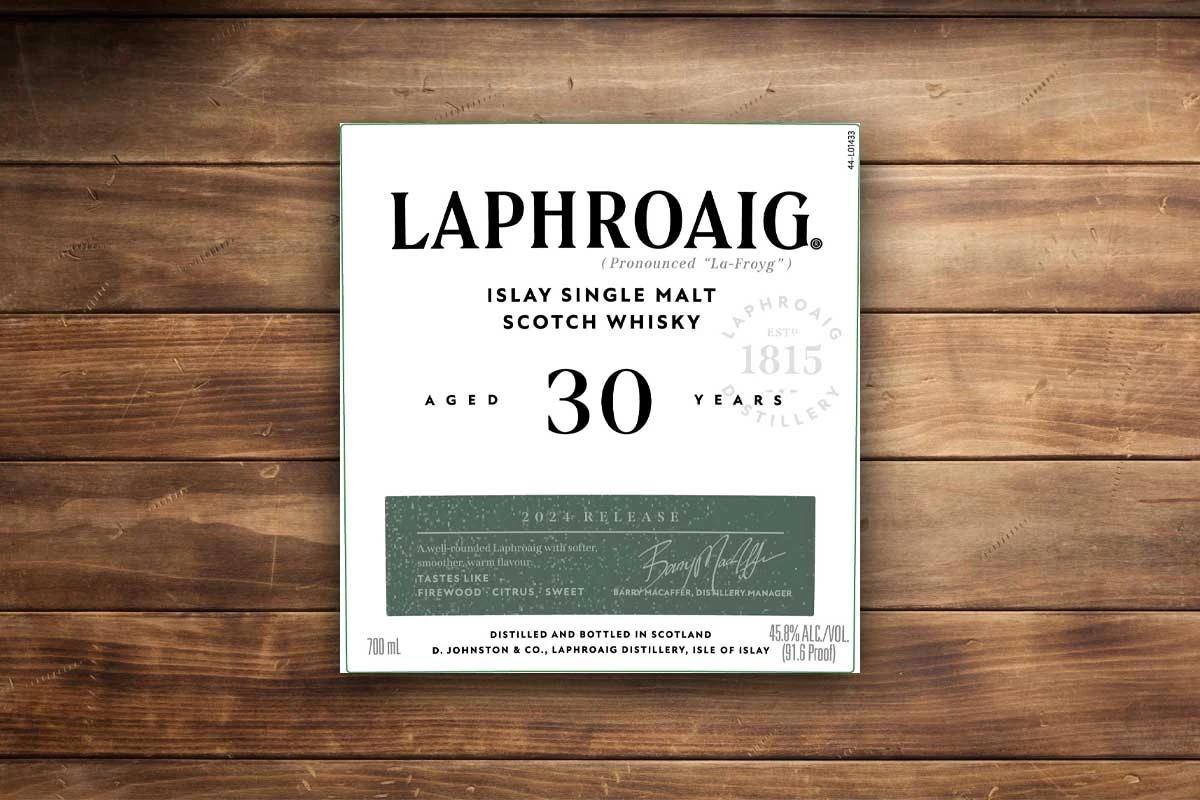 Laphroaig 30 Year (2024 Release)
