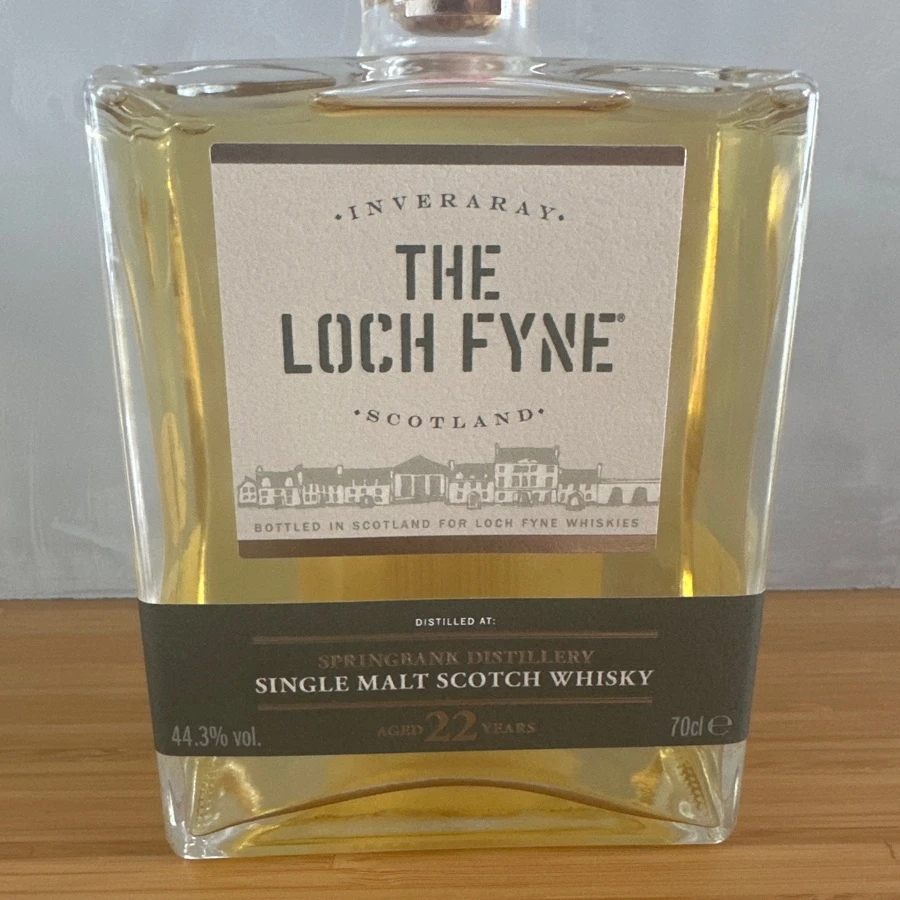 The Loch Fyne Springbank 22 year