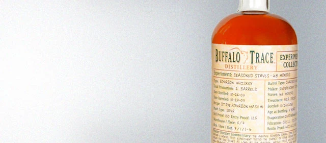 Buffalo Trace Experimental Collection Seasoned Staves 48 Months