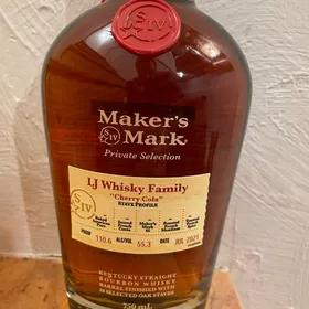 Maker's Mark Private Selection LJ Whisky Family "Cherry Cola"