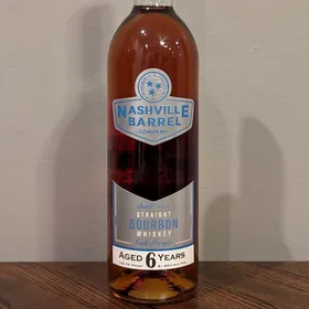 Nashville Barrel Company Small Batch Cask Strength Straight Bourbon Whiskey