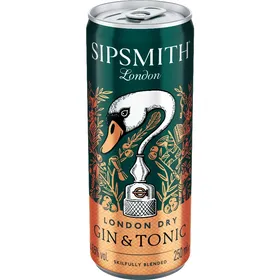 Sipsmith London Dry Gin & Tonic