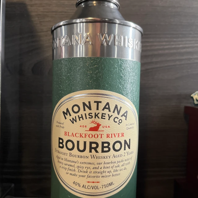 Montana Whiskey Co. BlackFoot River Bourbon