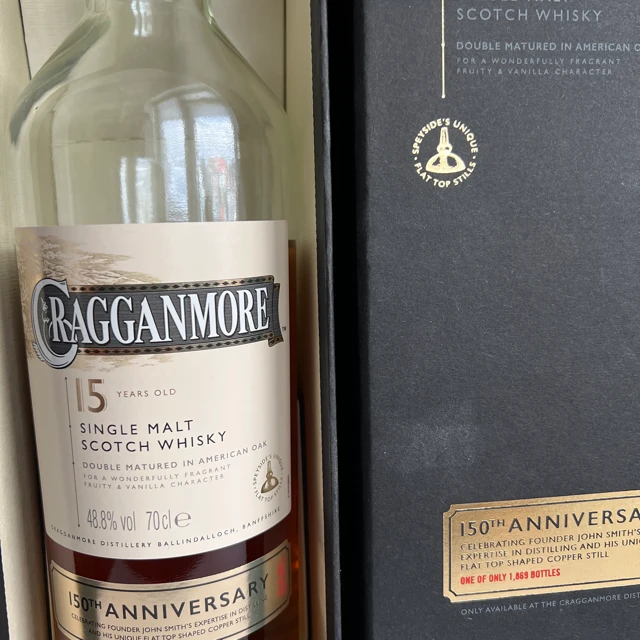 Cragganmore 15yo 150th anniversary