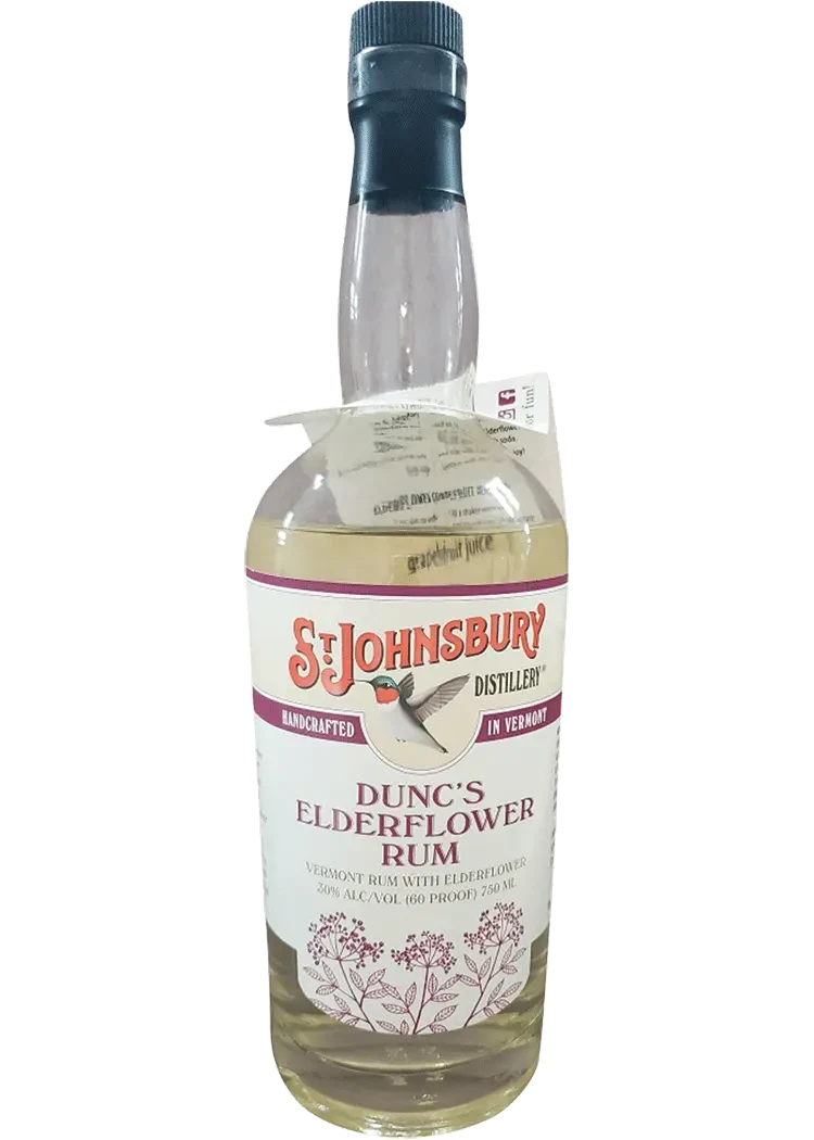 St Johnsbury Duncs Elderflower Rum