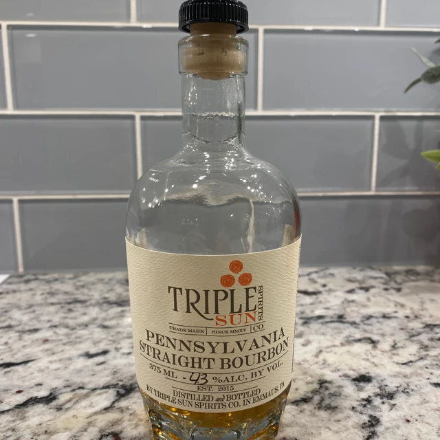 Triple Sun Pennsylvania Straight Bourbon