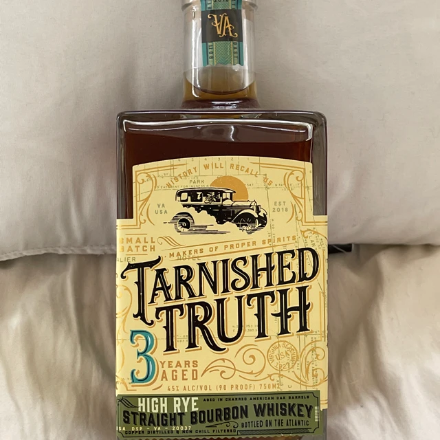 Tarnished Truth 3 Year High Rye 45%