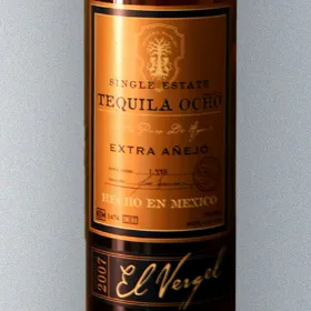 Tequila Ocho Extra Añejo El Vergel 2007