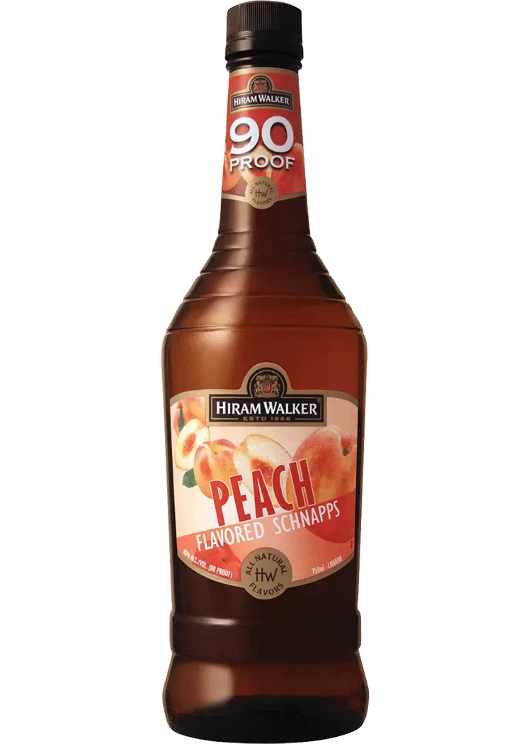 Hiram Walker Peach Schnapps 90