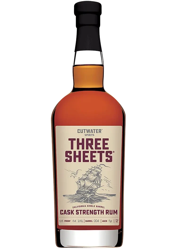 Cutwater Three Sheets Cask Strength Rum