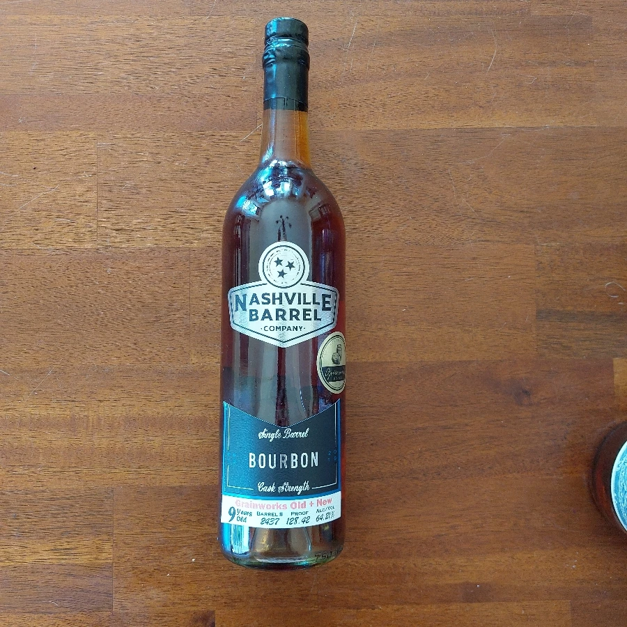 Nashville Barrel Company Single Barrel Bourbon (Grainworks)