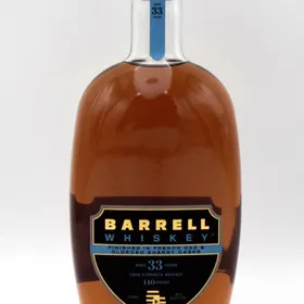 Barrell Craft Spirits 33 Year Old Cask Strength Whiskey finished in French Oak and Oloroso Sherry Casks