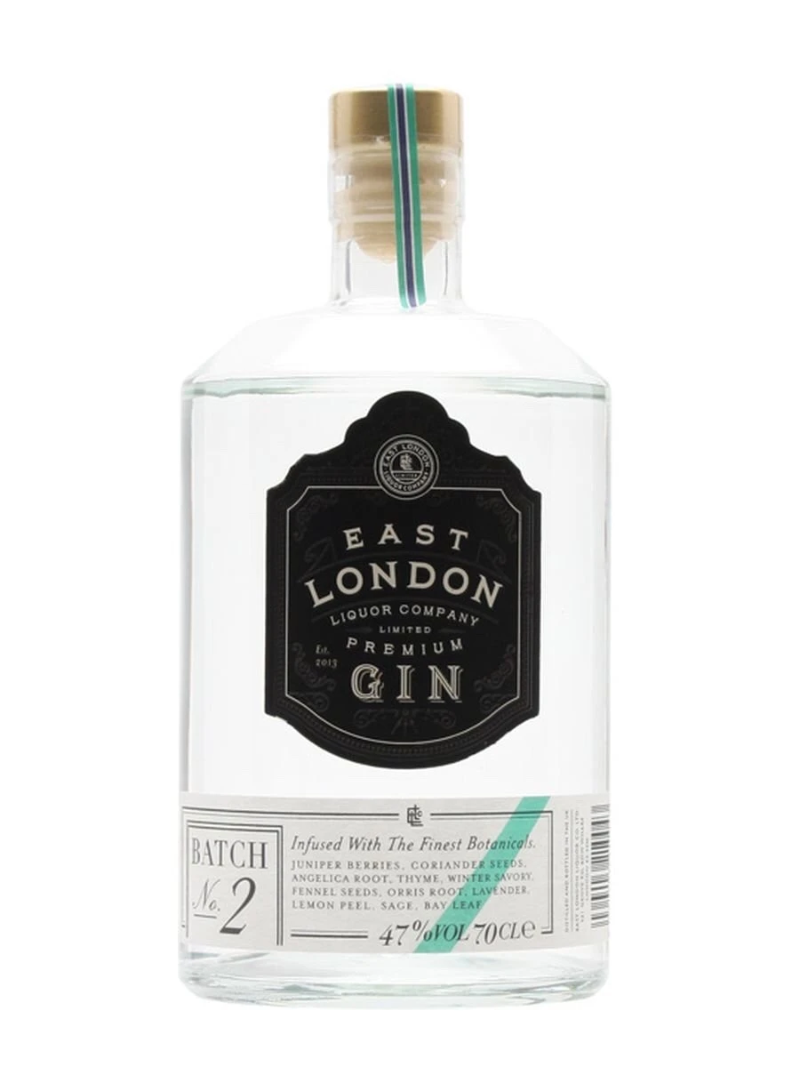 East London Liquor Premium Gin Batch 2