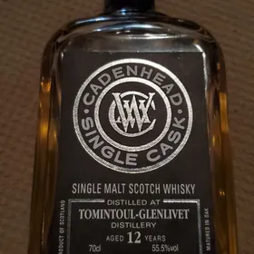 Tomintoul-Glenlivet 12 Year Single Cask (Cadenhead's)