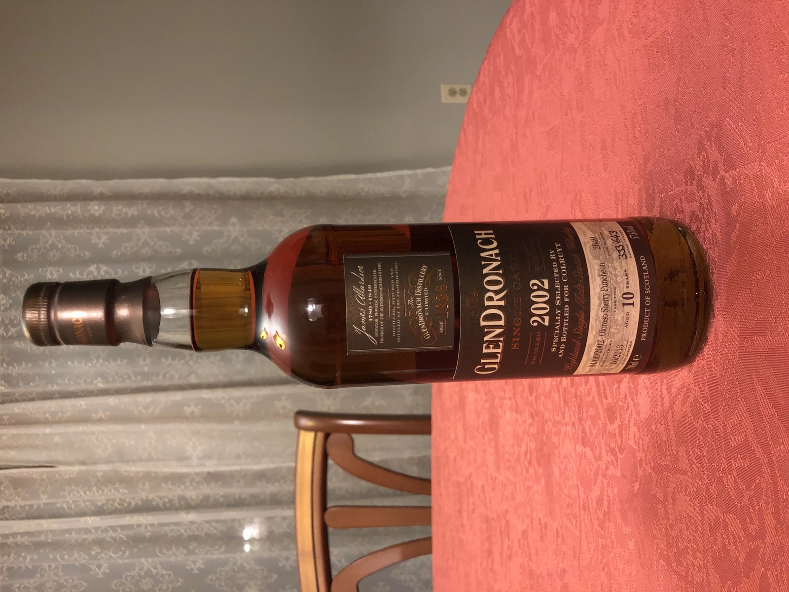 GlenDronach 2002 10 Year Oloroso Sherry Single Cask #2640 (Colruyt)