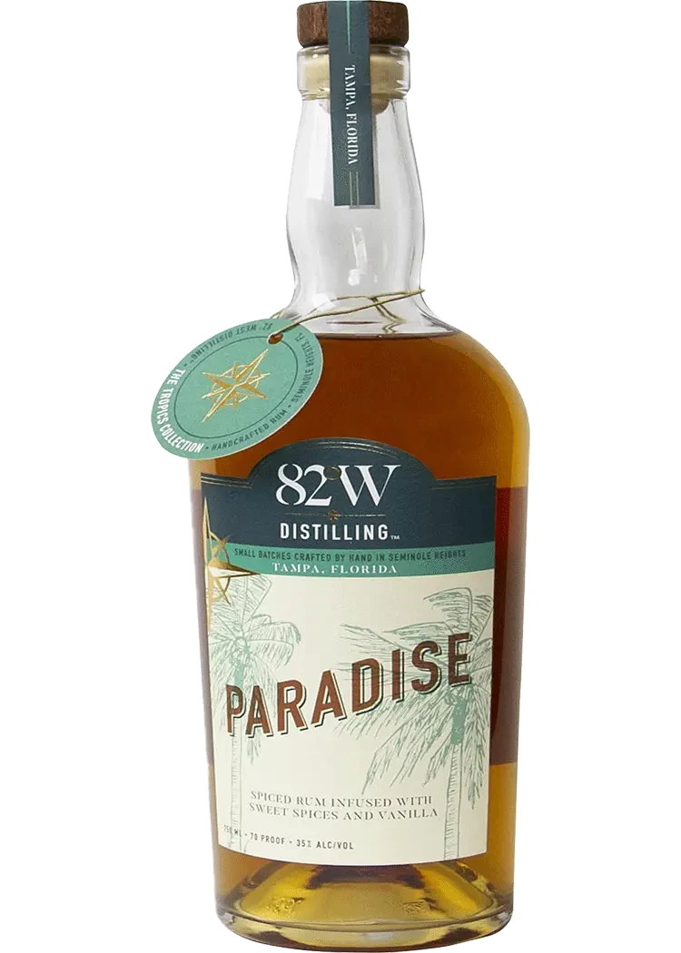 82 West Paradise Spiced Rum