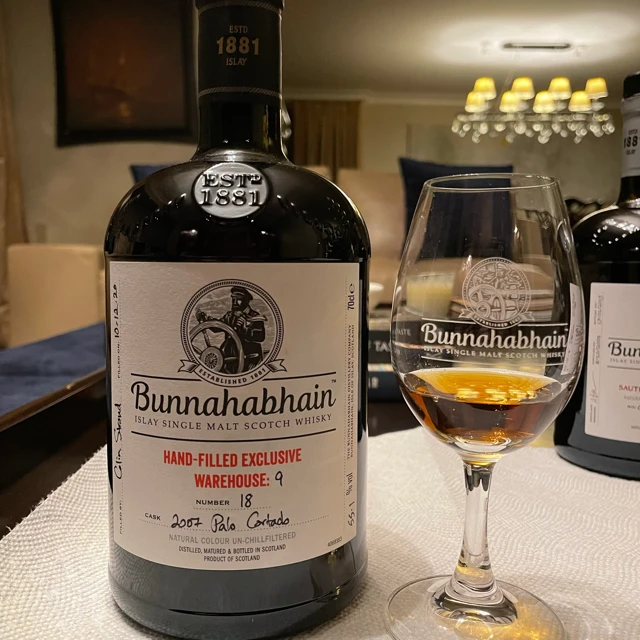 Bunnahabhain Warehouse 9 2007 Palo Cortado Cask 18