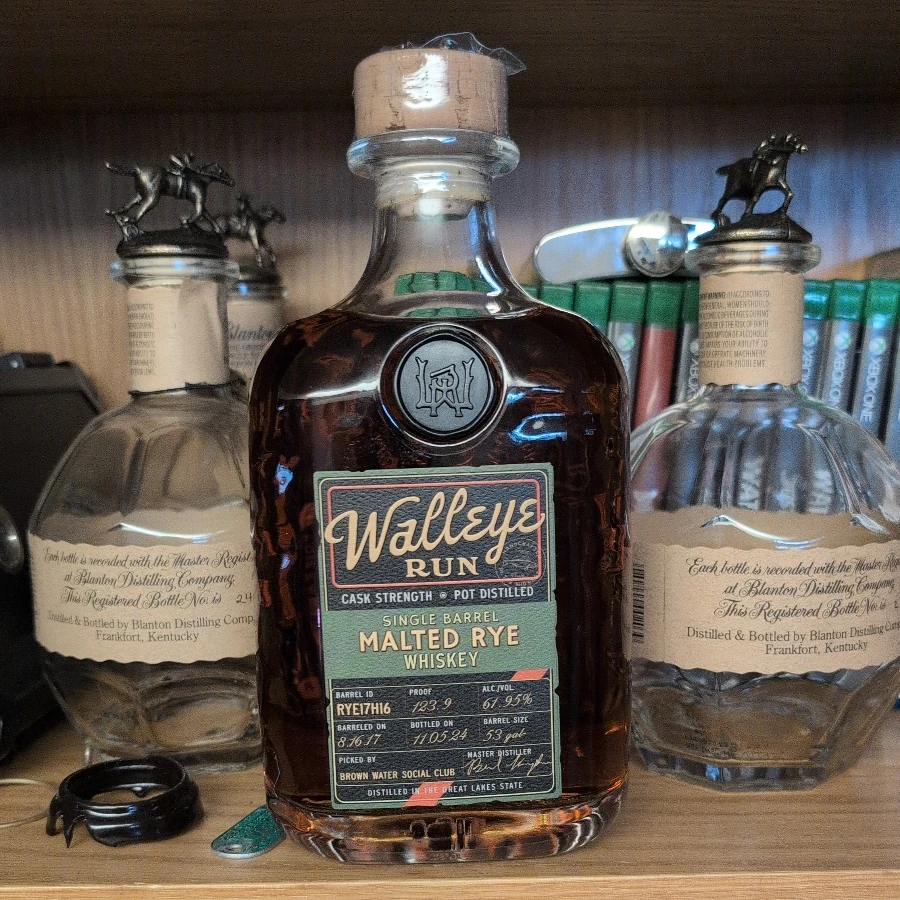 Walleye Run Cask Strength SB Malted Rye