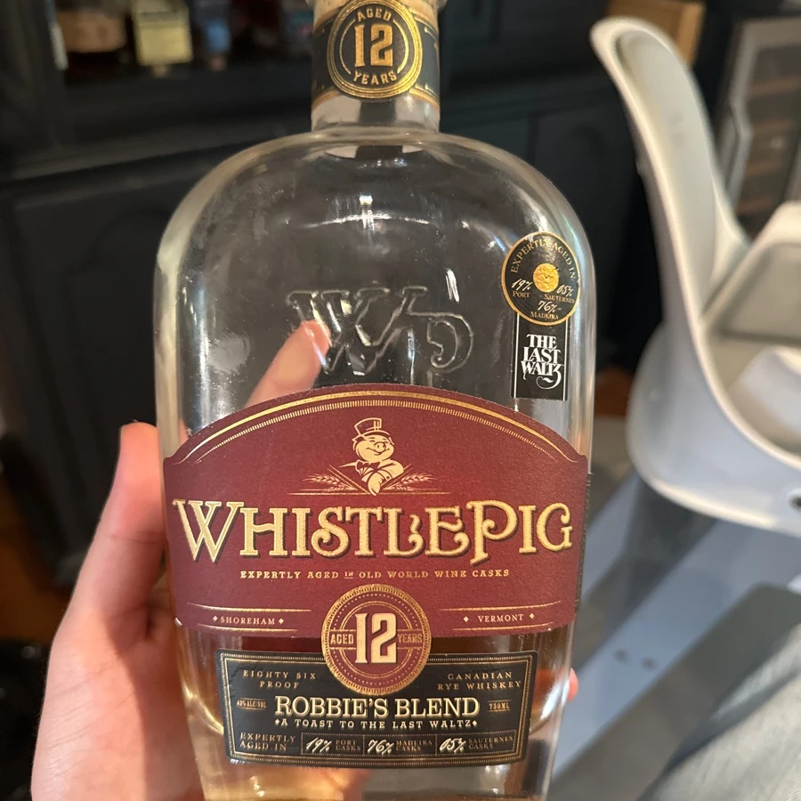 WhistlePig 12 Year Robbie's Blend