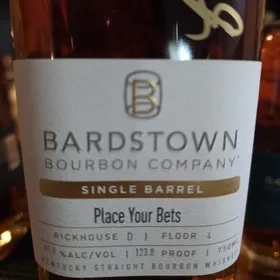 Bardstown Single Barrel (Place Your Bets)
