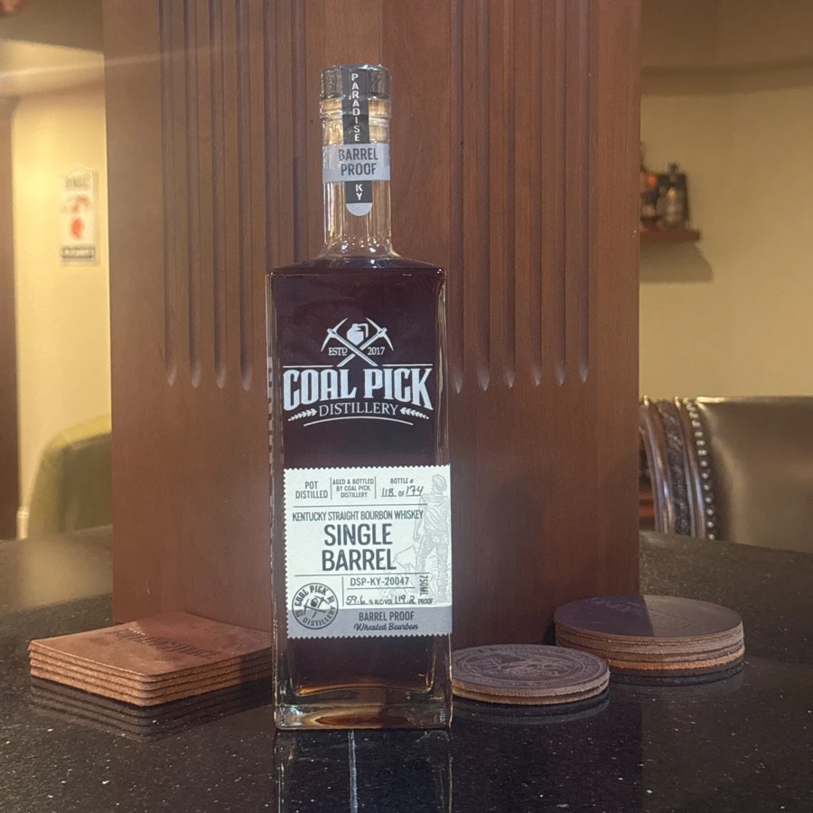 Coal Pick Distillery Barrel Proof Wheated Bourbon Barrel 74