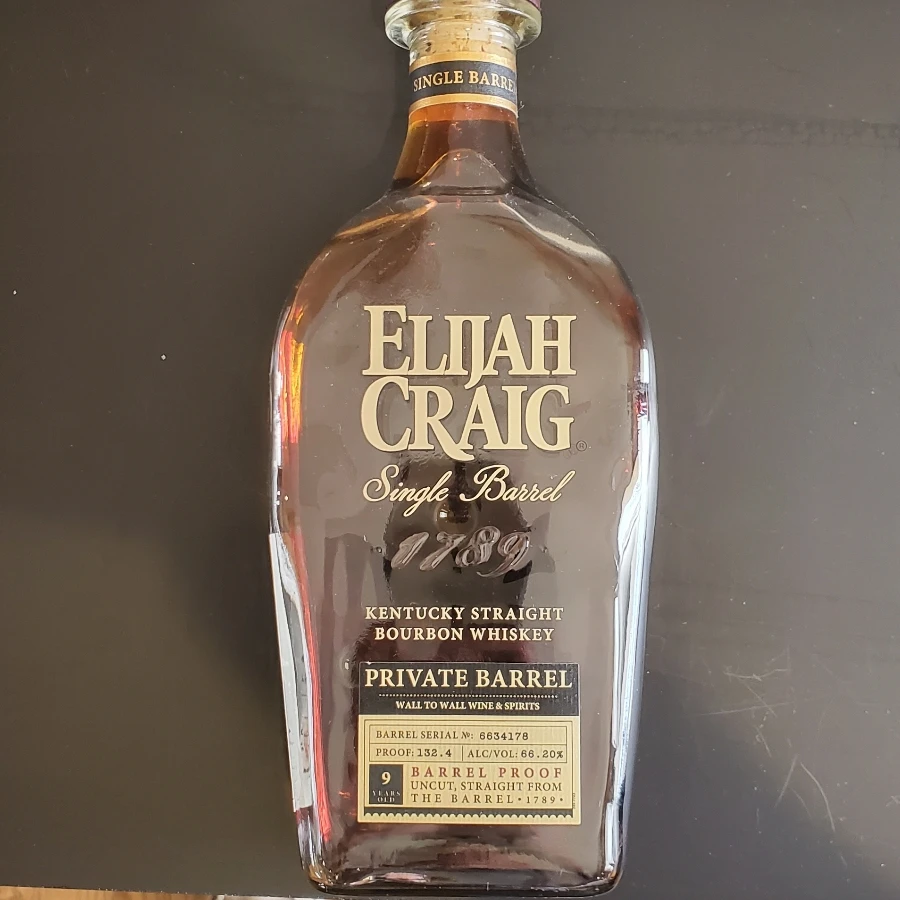Elijah Craig Single Barrel Private Barrel Wall to Wall Wine & Spitits