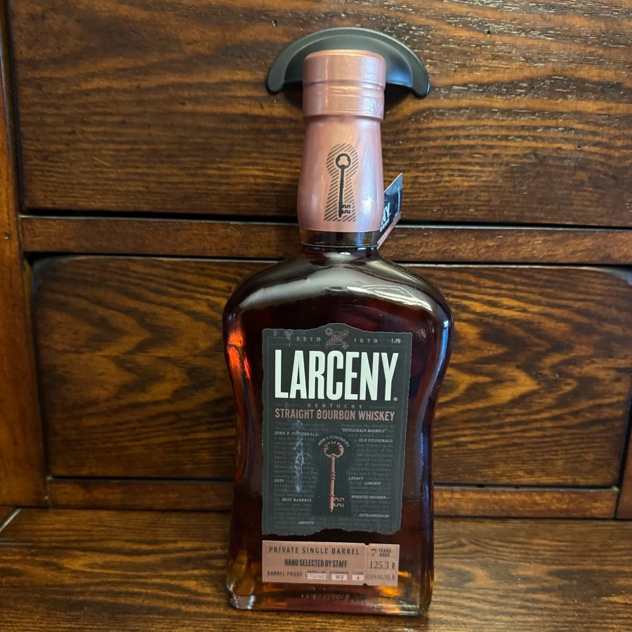 Larceny Straight Bourbon Whiskey Private Single Barrel (The Prime Barrel - 7757821)