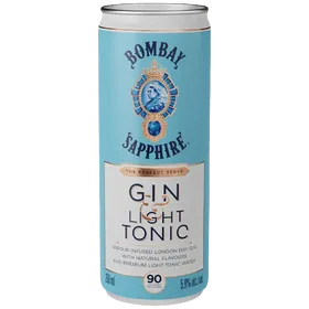 Bombay Sapphire Gin & Light Tonic