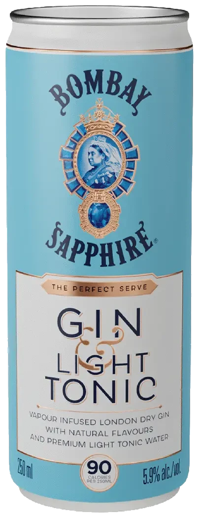 Bombay Sapphire Gin & Light Tonic
