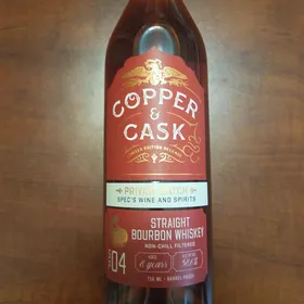 Copper & Cask Spec's Private Batch SP04 Straight Bourbon Whiskey