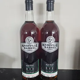 Nashville Barrel Company Single Barrel Straight Rye Private Selection Barrel #2026
