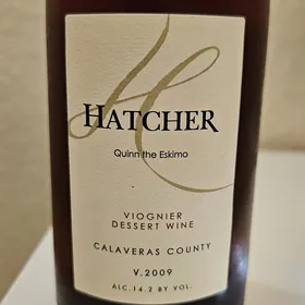 Hatcher 2009 Viognier dessert wine