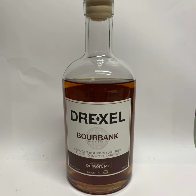 Drexel Bourbank Straight Bourbon Whiskey Finished in Port Barrels