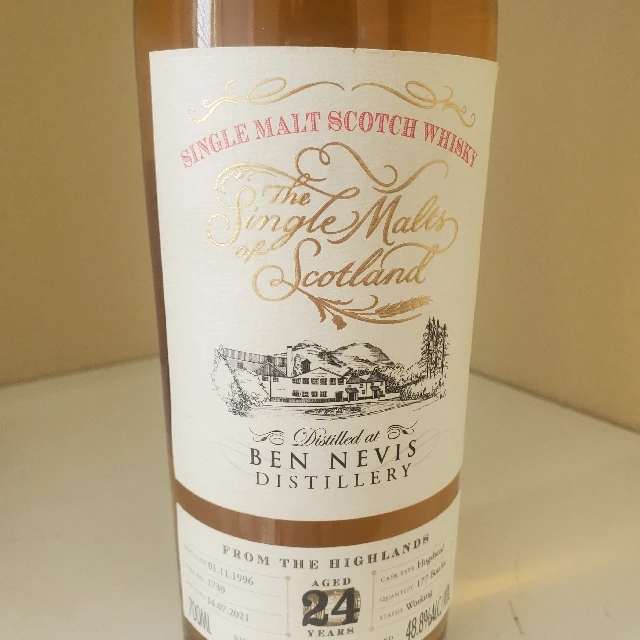 Ben Nevis 1996 24 year (Single Malts of Scotland)