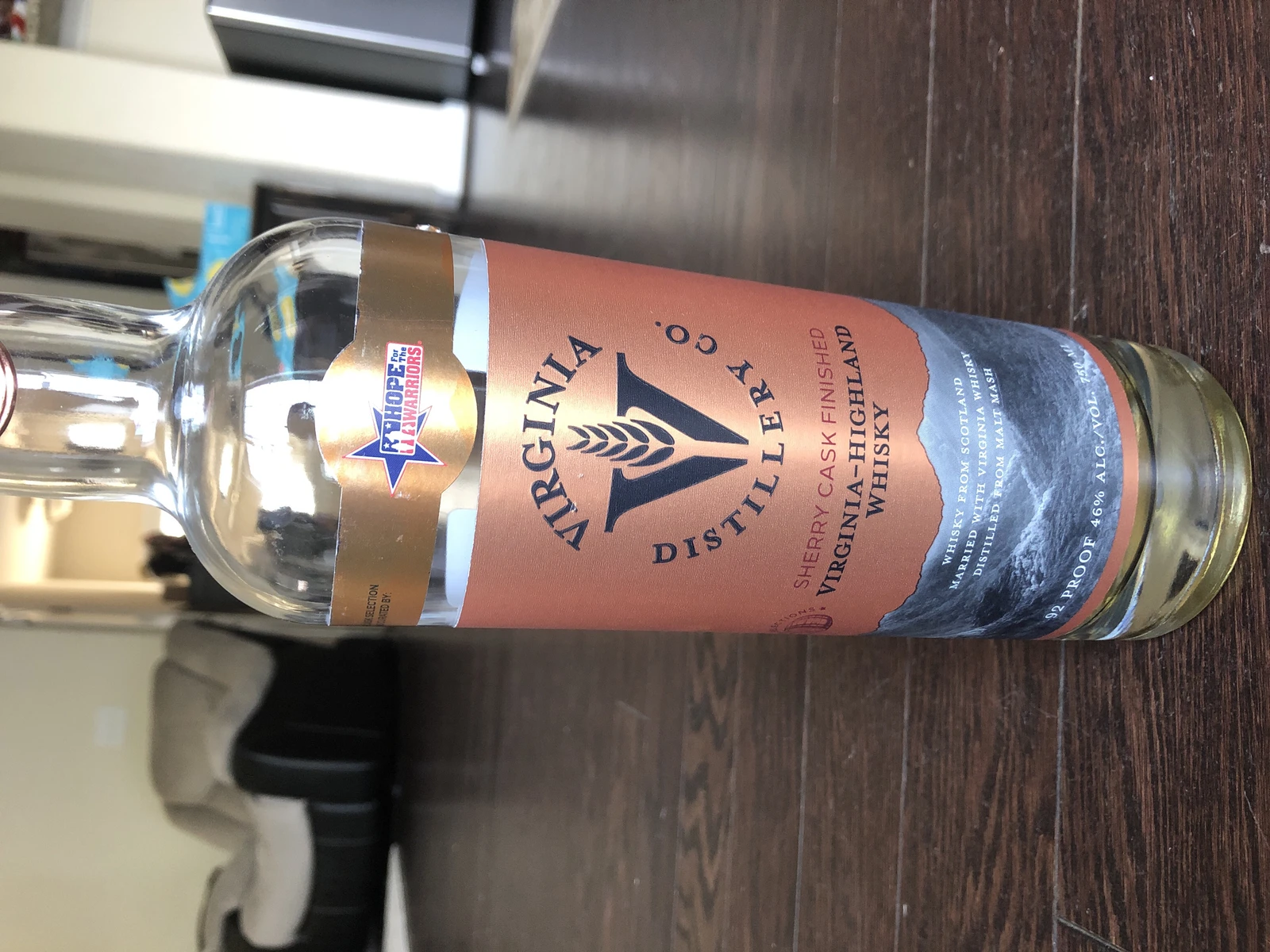 Virginia Distillery Co. Sherry Cask Finished Virginia-Highland Malt