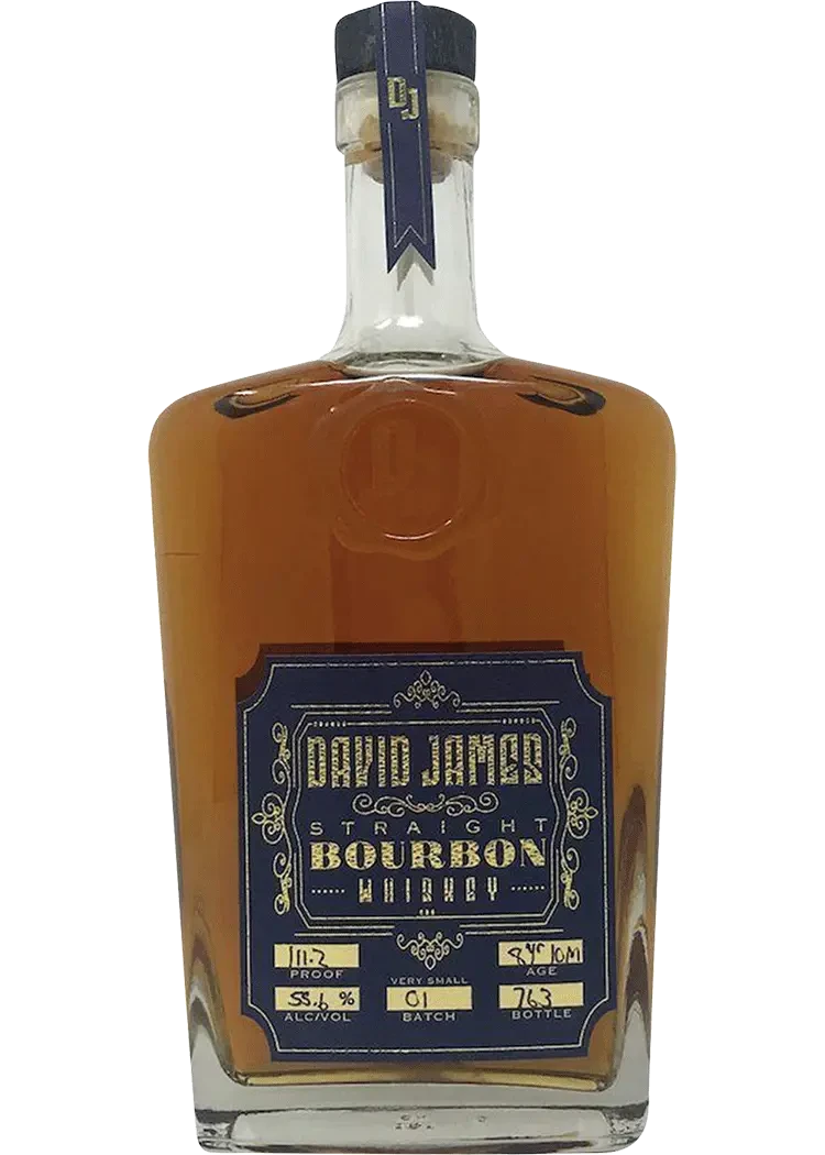 David James Straight Bourbon Whiskey