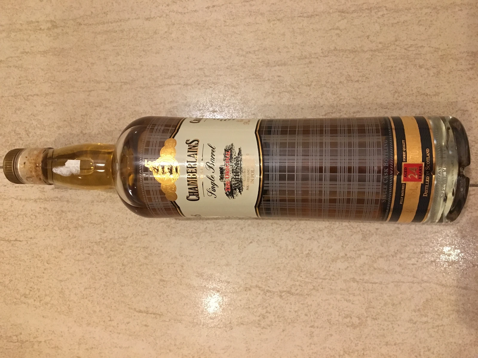 Chamberlains Single Barrel 24Y