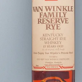 Van Winkle Family Reserve Rye 13 Year