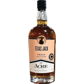 Texas Jack peach flavored whiskey