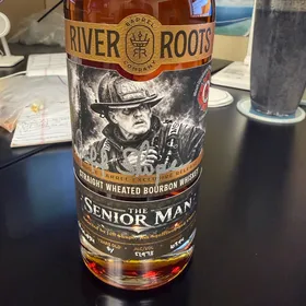 River Roots Single Barrel aexclusive Release Straight Wheated Bourbon Whiskey (The Senior Man)