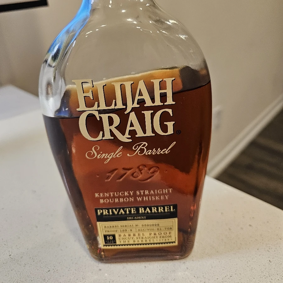 Elijah Craig Single Barrel Private Barrel Decadent