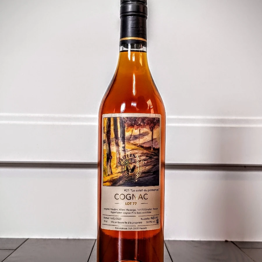 Malternative Voudon "Le soleil du printemps" Lot 77 Fins-Bois Cognac