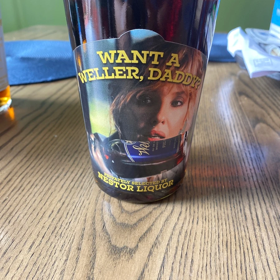 Weller Full Proof Single Barrel Select Nestor Liquor - Beth Dutton Yellowstone